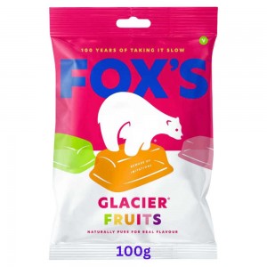 Foxs Glacier Fruits - 100g Bag